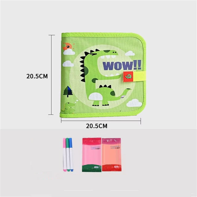Reusable Kids Drawing Book Portable Erasable Doodle Pad For Learning 5ml