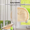 thumbnail image 4 of Percha para Ventana de Gato JUNSPOW, Cama Plegable e Inalámbrica y Estable, 4 of 6