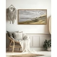 thumbnail image 4 of Drsoum 20x40in Natural Framed Vintage Landscape Large Canvas Wall Art Coastal Classic Wall Prints Modern Farmhouse Bathroom Office Decor, 4 of 6