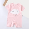 thumbnail image 2 of Newborn Baby Cotton Bodysuit Short-Sleeve Unisex Babies Clothing for 18-24 Months Preemie Baby Suits Cotton Infant And Toddler Crawling Clothes Newborn Babys, 2 of 4