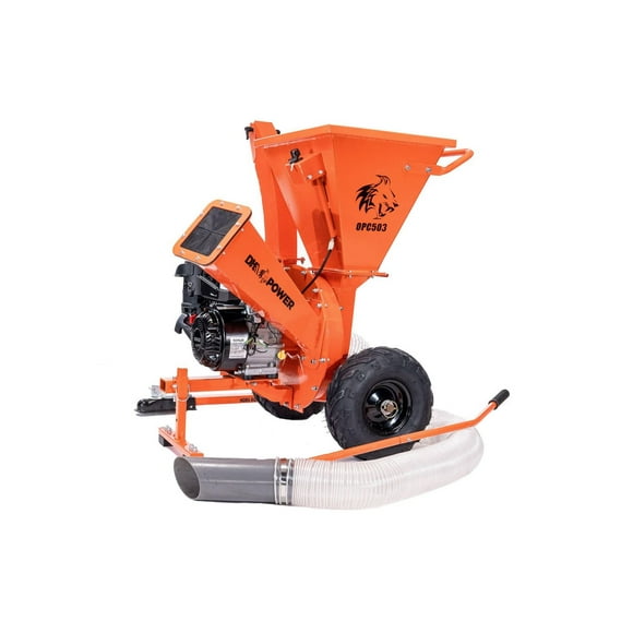 DK2 POWER Combinaison broyeur et aspirateur à disque de 7.6cm/3 po, 7 CV 208 cc