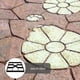 thumbnail image 2 of Ornamentos Jardín Pavimento Molde DIY Plástico Path Maker Molde Manualmente Pavimentación Cemento Moldes de Ladrillo Piedra Camino Moldes de Hormigón Herramienta (Negro), 2 of 7