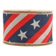 thumbnail image 6 of LaRibbons 2 1/2" Wired Ribbon | Stars/Stripes Bias Cut | 10 Yard Roll, 6 of 8