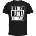thumbnail image 1 of Straight Outta Indien Noir Adulte T-Shirt, 1 of 1