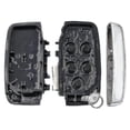 thumbnail image 5 of Nueva carcasa para llave de mando a distancia de alta calidad, funda Fob de 5 botones para Land Rover Range Rover Sport Lr4 Evoque lateral con palabras, 5 of 5
