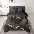 thumbnail image 2 of YST Ensemble de Literie 7 Pcs pour Pc Gamer, Thème Gaming, Manette de Jeu, Réversible, Lit Simple en Sac, 2 of 5