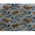 thumbnail image 4 of oneOone Georgette Viscose Fabric Leaves & Floral Block Fabric Prints By Yard 42 Inch Wide, 4 of 5