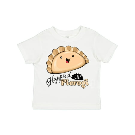

Inktastic Happiest Lil Pierogi Gift Toddler Boy or Toddler Girl T-Shirt