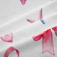 thumbnail image 5 of Manfei Watercolor Seashell Bow Curtains and Drapes Pack of 2 (52x63 Each),Marine Romantic Black Out Curtains, 5 of 6