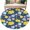 Blue, variant on Coastal Area Rugs 8'x10', Washable Small Throw Rugs for Living Room Patio, Summer Lemon Flower Shell Starfish Black Indoor Outdoor Rug Non-Slip Low Pile Carpet Runner Reversible Floor Mats