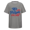 thumbnail image 4 of DHFJKG Kids Boys T Shirts We The People 1776-2026 Letter Graphic Tee 250 Years Anniversary USA Top Ages 2-13Y, 4 of 4