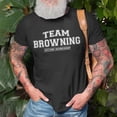 thumbnail image 3 of Team Browning Proud Family Surname Last Name TShirt, 3 of 6