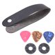thumbnail image 2 of Correa de Cuero Jadeshay para guitarra con 6 juegos de cuello y accesorios, 2 of 8
