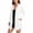 White, variant on Women's UPF 50 Sun Protection Long Shirt Full Zipper Drawing Hem Lightweight Tops for Beach Swimming Outdoor Black XXL