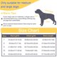 thumbnail image 4 of Chubasquero con capucha para perros, chaqueta impermeable portátil para mascotas, chubasquero para mascotas con tira reflectanteVerdeNúmero siete, 4 of 5