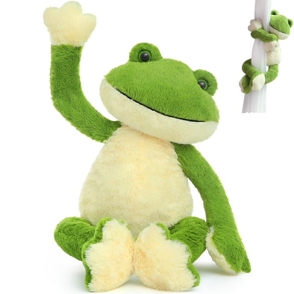MaoGoLan 24'' Big Frog Stuffed Animal Large Frog Pillow Toy Stuffed Fog Plush Toy