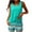 Green D, variant on TAGOLD Plus Size Summer Swimsuit for Women,Women's 2024 Spring And Summer Fashion Plus Size Conservative Skirt Style Two-piece Swimsuit Suit