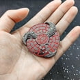 thumbnail image 4 of Spinning Mechanical Metal Dice Spinner, Polyhedral Roulette DND Dice for Dungeons & Dragons & Tabletop RPG Games,Red, 4 of 7
