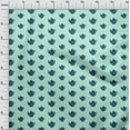 thumbnail image 4 of oneOone Cotton Poplin Twill Light Mint Green Fabric Tea Kettle Quilting Supplies Print Sewing Fabric By The Yard 56 Inch Wide-3R, 4 of 6