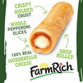 thumbnail image 3 of Farm Rich Pepperoni Pizza Roll-Ups with Marinara Dipping Sauce, 13 oz (Frozen Snacks & Appetizers), 3 of 17