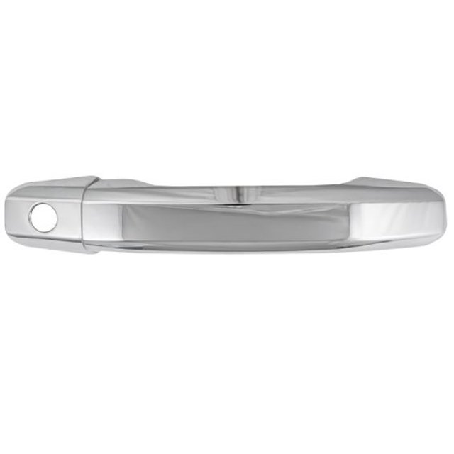 Coast To Coast Couvercle de Poignée de Porte Extérieure CCIDH68565B2 Chromé; Abdominaux en Plastique; avec Garniture de Poignée de Porte; Sans Trou de Serrure Côté Passager; avec Couvercles pour 2 Portes