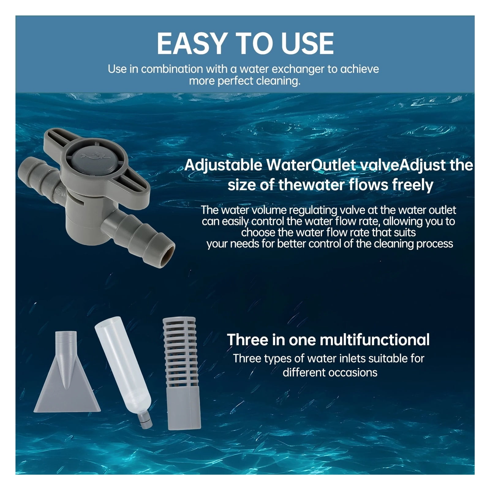 Hot Tub Vacuum Cleaner Swimming Pool Vacuum Cleaner Manual Handheld Cleaner with Strong Suction ,Efficient Cleaning