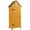 Natural, variant on Outdoor Tool Storage Cabinet, Wooden Fir Garden Shed with Single Storage Door