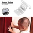 thumbnail image 2 of 2pc Kitchen Cabinet Self Closing Face Mount Cupboard 3/8\" Inset Door Hinges, 2 of 8