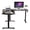 White, variant on Adnoom 48″X24″ Electric Standing Desk, Metal Frame Height Adjustable Standing Desk Converter w/Large Mouse Pad, Sit Stand Computer Desk Home Office Desk with Lockable Wheels