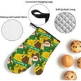 thumbnail image 3 of St Patrick''s Day Oven Mitts and Pot Holders Sets 4 pcs, Kitchen Oven Gloves Heat Resistant BBQ Gloves Non Slip for Chef, Cooking, Baking, 3 of 6