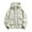 White, variant on Men's Jacket Fashion Casual Outdoor Workwear Pocket Loose Hooded Jackets Solid Color Top