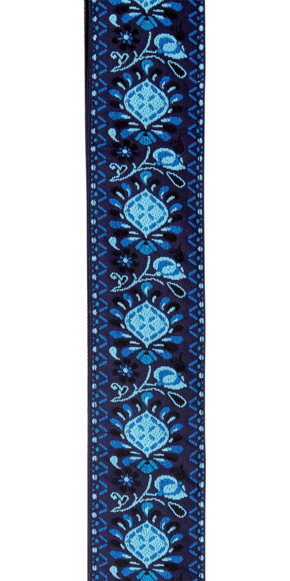 D'Addario 2" Woven Guitar Strap, Monterey 2 Blue
