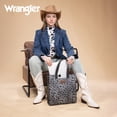 thumbnail image 7 of Wrangler Wildside Cheetah Tote Bag for Women Medium Top-handdle Handbags, Black, 7 of 7