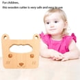 thumbnail image 3 of Mini cuchillo de madera Cute Cutter Kids Baby Pretend Play para cortar juguete (D+C), 3 of 8