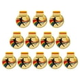 thumbnail image 4 of 12 medallas de fútbol para premios, regalos de equipo, medallas de metal para ganadores de concursos de ortografía medalla de oro, 4 of 9