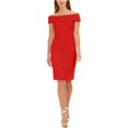 thumbnail image 2 of Vestido de Vaina Calvin Klein para mujer rojo 16, 2 of 2