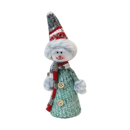 

Replacement for Chandeliers Christmas Doll Pendant Knitted Wool Doll Ornaments Christmas Tree Small Pendant Creative Christmas Decoration