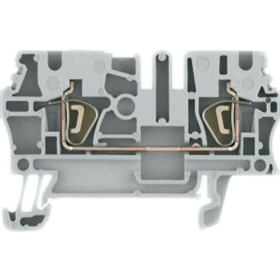 Pack of 4 1492-L3 Terminal Block, 5mm 30-12 AWG,600V 25A