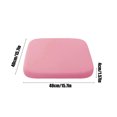 thumbnail image 3 of Steadline Square Seat Cushion with Memory Foam and Milk Silk Cover Non-Slip Bottom Removable Washable Cover for Chair Comfort All Season Use Home Office Car Seating, 3 of 6
