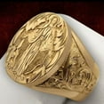 thumbnail image 3 of Vintage Gold Colors Orthodox Virgin Mary Religion Rings for Women Legendary Mythology Ring Punk Jewelry Gift, 3 of 3