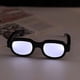thumbnail image 1 of Gafas LED luminosas | Monturas recargables que brillan en la oscuridad para fiestas, cosplay y eventos | Modos de luz ajustables | Accesorio unisex para dormir, conciertos y festivales, 1 of 1