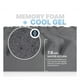 thumbnail image 3 of Esquimal Colchoneta Memory Foam 7.6 Cms. Topper 7 Zonas Matrimonial Color Gris, 3 of 6