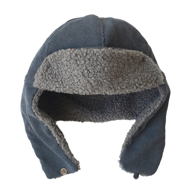 Gorro de invierno resistente al viento, gorro de invierno para bebé con forro polar, gorro de bombardero para niños, gorro cálido con orejeras para niños y niñas