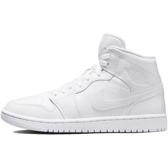 Women's Jordan 1 Mid White/White-White (DV0991 111) - 7.5
