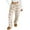 Beige, variant on Women's Plush Pajama Pants with 2 Pockets, Soft Elastic Waist Star Pants, Beige, L