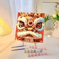 thumbnail image 3 of Digital Oil Painting DIY Hand-painted Animal Portraits, Hanging Paintings, 3 of 8