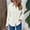 aaa_White, variant on Hipattires 100%Cotton Jackets for Women Casual Pocket Outerwear Blouse Holiday Button-Up Fall Jackets Womens Tops