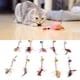 thumbnail image 4 of Pluma de repuesto, 10 piezas, fácil instalación, práctica pluma de repuesto para poste de gato para varitas teaser de gato ANGGREK JE2111, 4 of 8