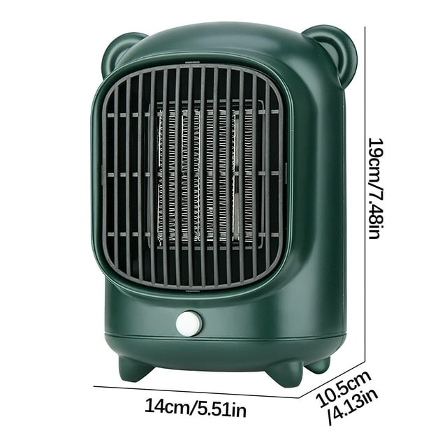 Birdeem Desktop Mini Small Heater Fast Heat Desktop Heating Silent Electric Heater
