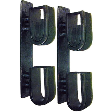 Gun Rack Accessories - RUGGED GEAR DUAL LOCK GUN RACK BLACK METAL UNIVERSAL